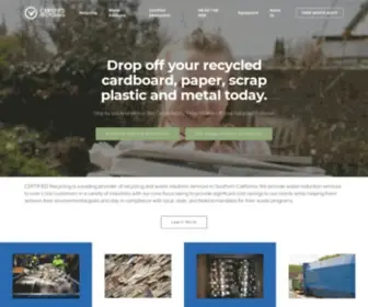 Certifiedwastesolutions.com(Certified Waste Solutions) Screenshot