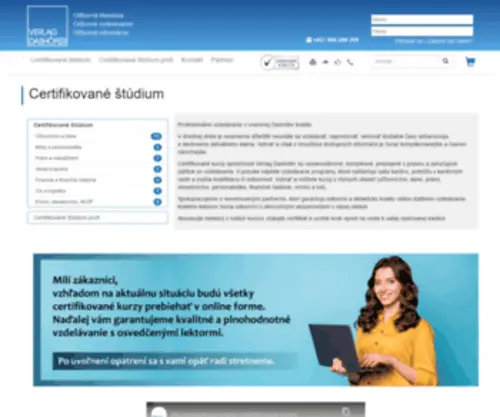 Certifikovanestudium.sk(CertifikovanĂŠ) Screenshot