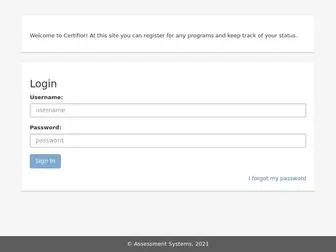 Certifior.com(Certifior) Screenshot