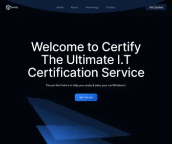 Certify.gg(I.T Exam & Certification Tutoring) Screenshot