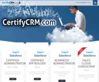 Certifycrm.com(Certifycrm) Screenshot