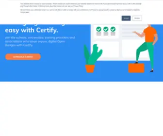 Certifyskills.co.uk(Digital Badges & Certificates) Screenshot