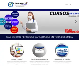 Certihealthcolombia.com.co(Certihealthcolombia) Screenshot