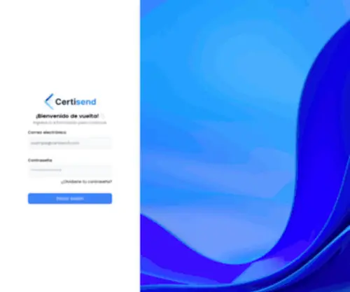 Certisend.com(Certisend) Screenshot