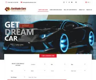 Certitudecars.com Screenshot