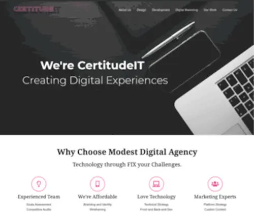 Certitudeit.ca(3D Rendering Company) Screenshot