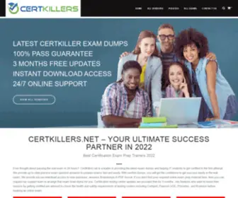 Certkillers.net(CertKiller) Screenshot