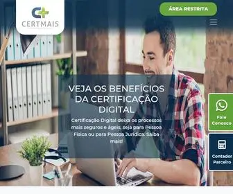 Certmais.com(Certificação Digital) Screenshot