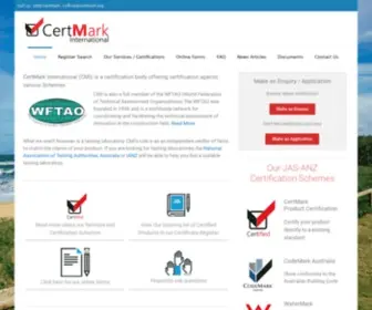 Certmark.org(CMI Certification) Screenshot