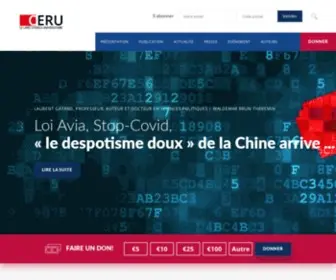 Ceru.fr(Le labo d'idées universitaire) Screenshot