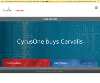 Cervalis.com(Managed Hosting) Screenshot