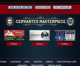 Cervantesmasterpiece.com(Cervantes Masterpiece Cervantes Masterpiece) Screenshot