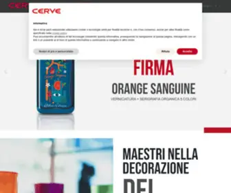 Cerve.it(Cerve Maestri nella Decorazione del Vetro) Screenshot