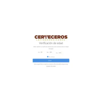 Cerveceroslatinoamericanos.com(Cerveceros Latinoamericanos) Screenshot