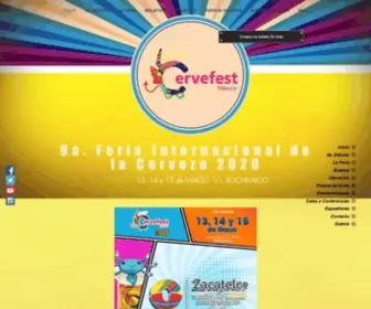 Cervefest.com.mx(Entretenimiento) Screenshot