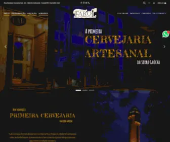 Cervejariafarol.com.br(Cervejaria Farol) Screenshot