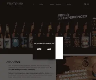 Cervejariapratinha.com.br(Pratinha Brewery) Screenshot