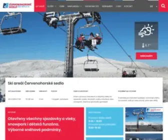 Cervenohorskesedlo.eu(Ski areál Červenohorské sedlo) Screenshot