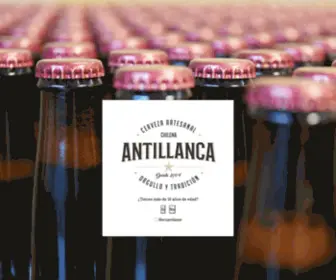 Cervezaantillanca.cl(Cervezaantillanca) Screenshot