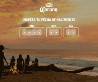 Cervezacorona.com.pe(Cerveza Corona) Screenshot