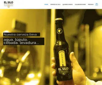 Cervezaselsilo.com(Cerveza El Silo de Hortaleza) Screenshot