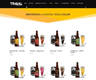 Cervezatribal.cl(Cerveza Artesanal) Screenshot