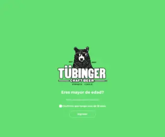 Cervezatubinger.cl(Tienda Cerveza Tübinger) Screenshot