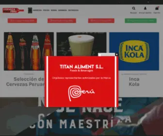 Cervezaypiscoperu.com(Cerveza) Screenshot