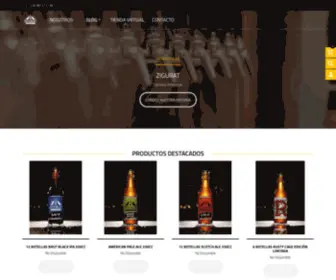 Cervezazigurat.cl(Cerveza Artesanal) Screenshot