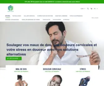 Cervi-Care.com(Soulager les maux de dos et les douleurs cervicales) Screenshot