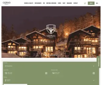 Cervo.ch(CERVO Mountain Resort) Screenshot