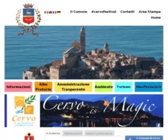 Cervo.com(Comune di Cervo) Screenshot