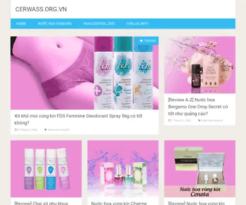 Cerwass.org.vn(Mice Beauty) Screenshot
