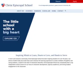 Ces-Rockville.org(Christ Episcopal School) Screenshot