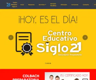 Ces21Qro.com.mx(Preparatoria) Screenshot
