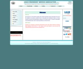 Cesa2Kodisha.com(CESCO ENGINEERS SERVICE ASSOCIATION) Screenshot