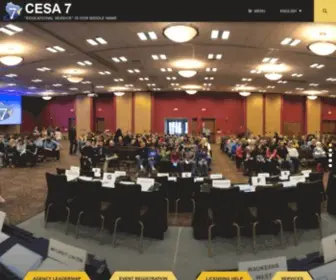 Cesa7.org(CESA 7) Screenshot