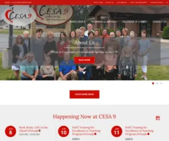 Cesa9.org(Quality Service Improving Education) Screenshot