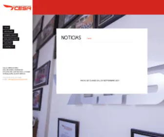 Cesaaviacion.com(Centro Especializado de Sobrecargos de Aviacion) Screenshot