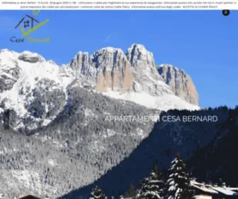 Cesabernard.com(Appartemanti per vacanze a Pozza di Fassa) Screenshot
