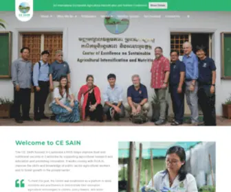 Cesain.org(CE SAIN The CE SAIN housed in Cambodia’s RUA) Screenshot