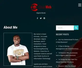 Cesanweb.com(Best Web Designing Company In Lagos Nigeria) Screenshot