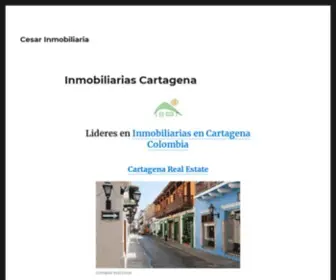 Cesarinmobiliaria.com(ᐅ) Screenshot
