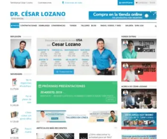 Cesarlozano.com(César Lozano) Screenshot