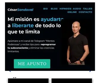 Cesarsandoval.net(César Sandoval) Screenshot