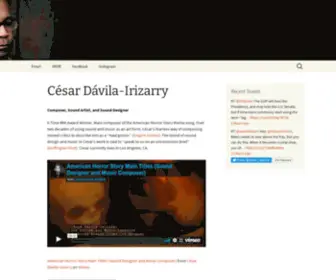 Cesarsounddesign.com(Cesarsounddesign) Screenshot