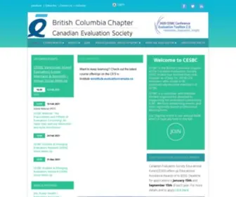 Cesbcy.ca(CES BC Chapter) Screenshot