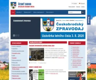 Cesbrod.cz(Město Český Brod) Screenshot