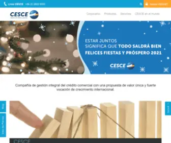 Cesce.cl(CESCE Chile) Screenshot