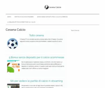 Cesenacalcio.it(Cesena Calcio) Screenshot